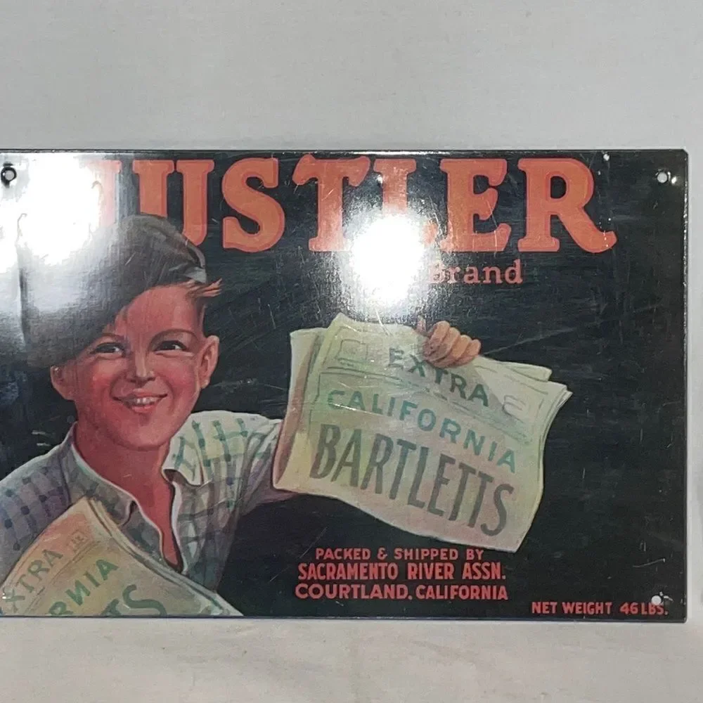 Hustler brand sign